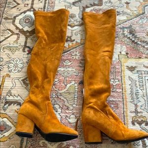 OTK Suede Boots Brown